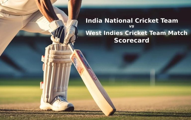 India National Cricket Team vs West Indies Cricket Team Match Scorecard